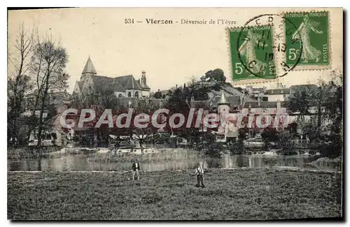 Cartes postales VIERZON d�versoir de l'Y�vre