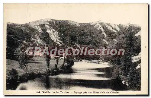 Cartes postales Vall�e de la Tardes Mines d'Or