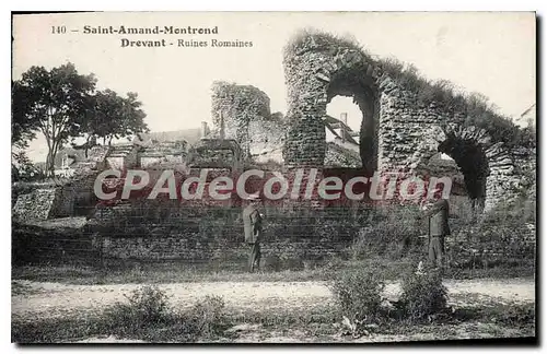 Cartes postales SAINT-AMAND-MONTROND DREVANT ruines romaines