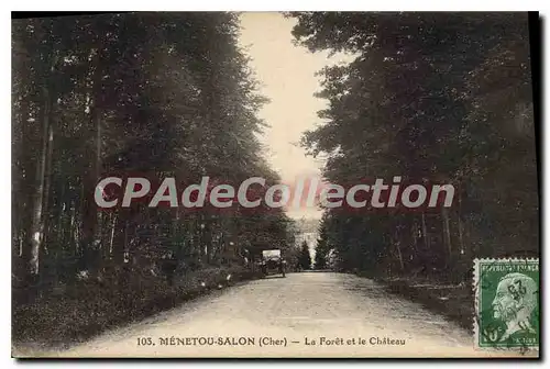 Cartes postales MENETOU-SALON ch�teau