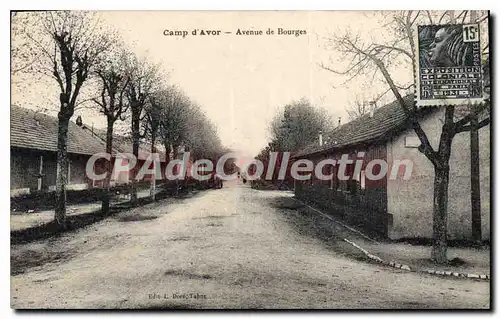 Cartes postales CAMP-D'AVOR avenue de Bourges