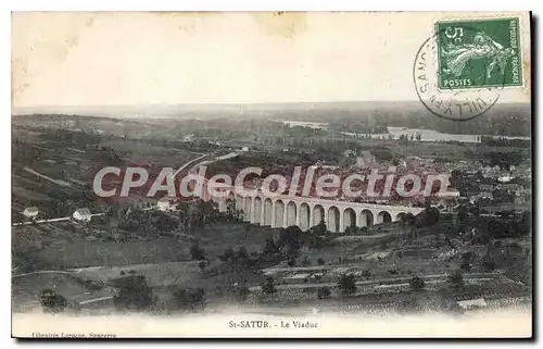 Cartes postales SAINT-SATUR le viaduc