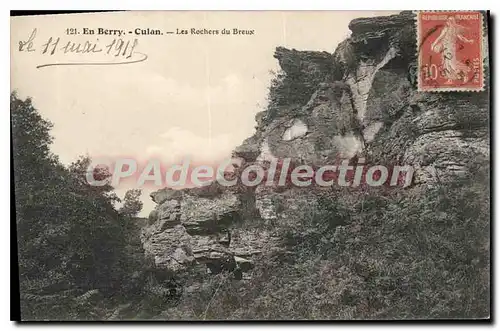 Cartes postales CULAN rochers du Breux