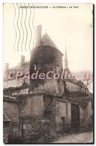 Cartes postales ARGENT-SUR-SAULDRE le ch�teau