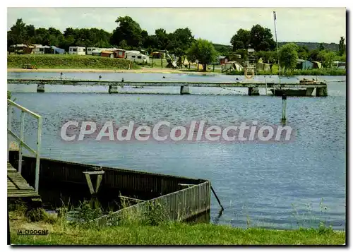 Cartes postales moderne ARNAY-le-DUC camping et le plan d'eau