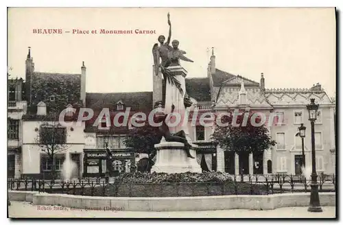 Cartes postales BEAUNE place Carnot