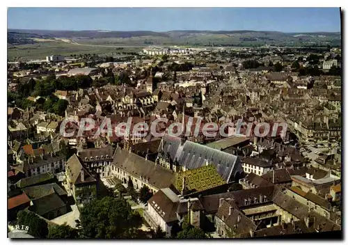 Moderne Karte BEAUNE vue a�rienne