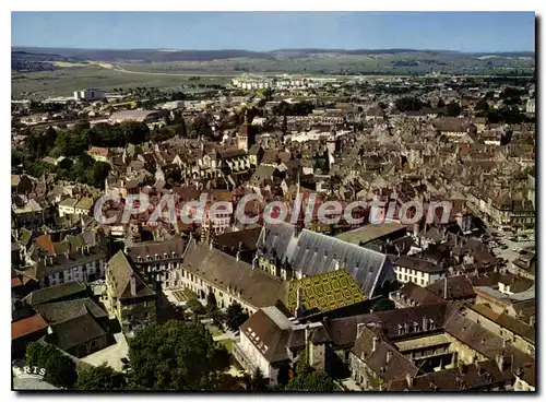 Moderne Karte BEAUNE vue a�rienne