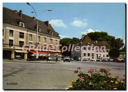 Moderne Karte CHATILLON-sur-SEINE place de la R�sistance