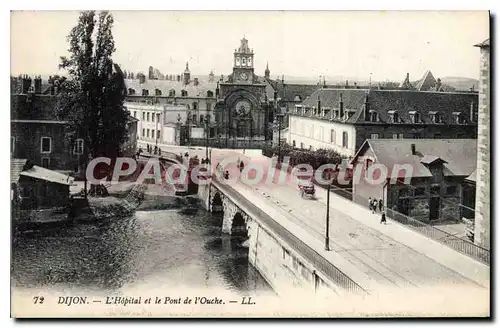 Cartes postales DIJON H�pital Pont de l'Ouche