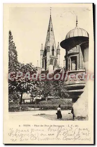 Cartes postales DIJON place des ducs de Bourgogne