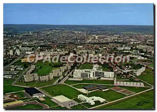 Moderne Karte DIJON vue a�rienne