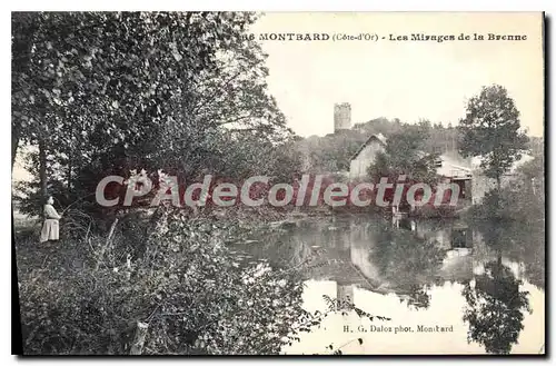 Cartes postales MONTBARD mirages de la Brenne