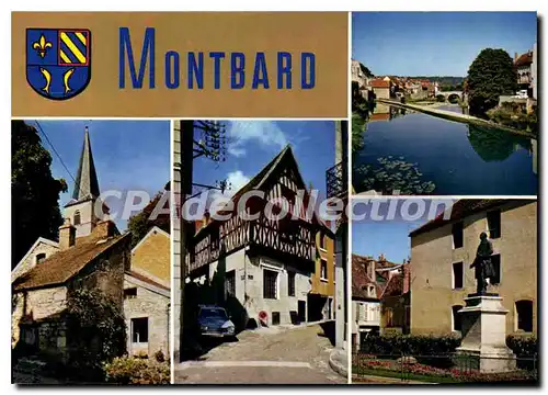 Cartes postales moderne MONTBARD Brenne et pont �glise