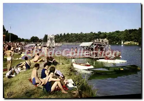 Cartes postales moderne SEMUR-en-AUXOIS Lac de Pont