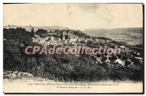 Cartes postales ALISE SAINTE REINE montagne de Flavigny infanterie romaine