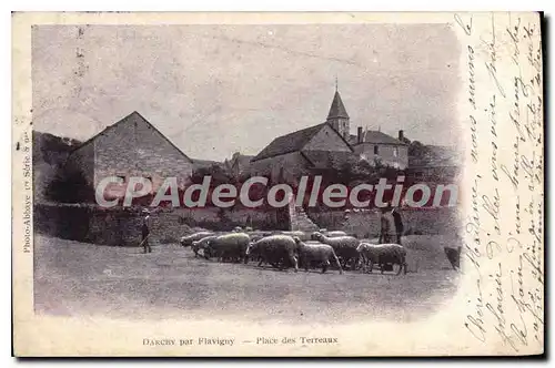 Cartes postales DARCEY par FLAVIGNY place des Terreaux