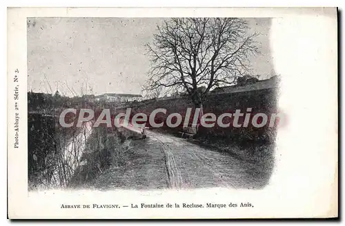 Cartes postales FLAVIGNY abbaye fontaine