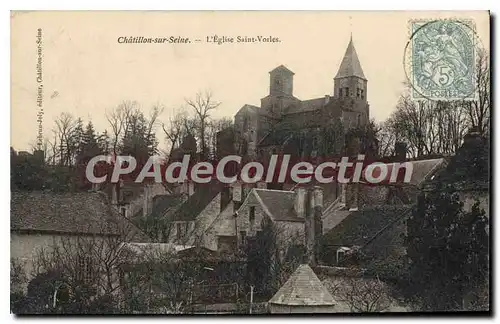 Ansichtskarte AK CHATILLON-sur-SEINE �glise Saint-Vorles