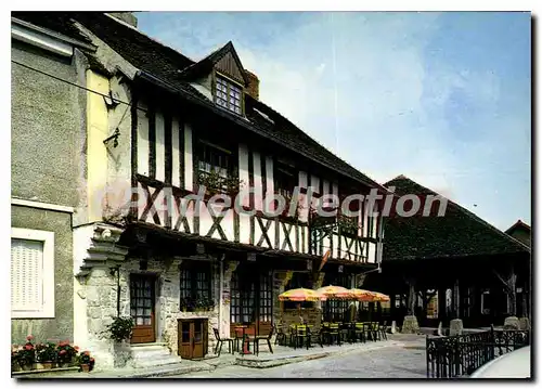 Cartes postales moderne NOLAY maison lyrique vieilles Halles