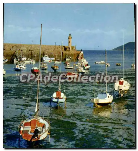 Cartes postales moderne BINIC le port � mar�e montante