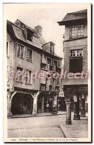 Cartes postales DINAN rue de l'Apport