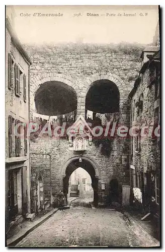 Cartes postales DINAN porte de Jerzual