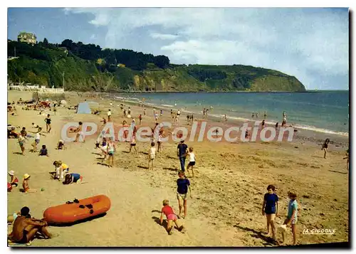 Moderne Karte ETABLES-sur-MER plage des Gobelins