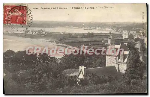 Cartes postales PERROS-GUIRREC vue g�n�rale