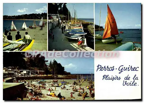 Cartes postales moderne PERROS-GUIRREC plaisirs de la voile