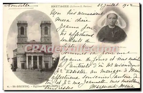 Cartes postales SAINT-BRIEUC �glise Saint-Michel