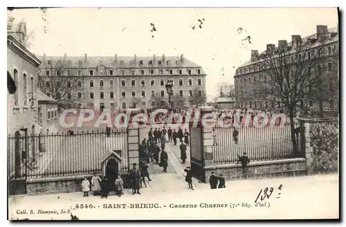 Ansichtskarte AK SAINT-BRIEUC caserne Charner 71�me r�giment infanterie