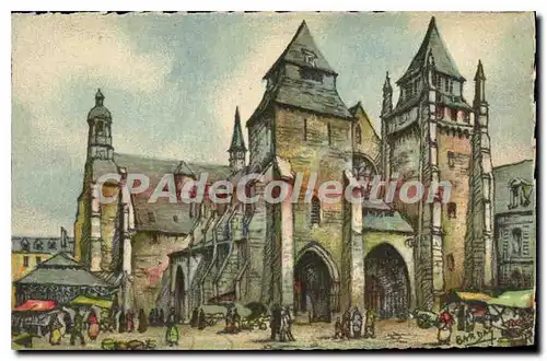 Cartes postales SAINT-BRIEUC cath�drale Saint-Etienne