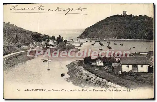 Ansichtskarte AK SAINT-BRIEUC entr�e du Port