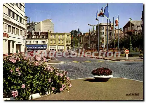 Moderne Karte SAINT-BRIEUC place Duguesclin