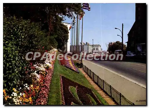 Cartes postales moderne SAINT-BRIEUC jardin des promenades