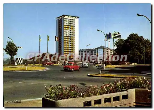 Moderne Karte SAINT-BRIEUC rond-point du Pont d'Armor