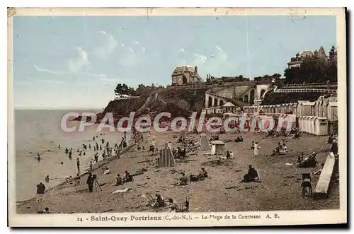 Cartes postales SAINT-QUAY-PORTRIEUX plage de la Comtesse