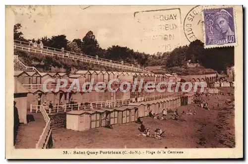 Ansichtskarte AK SAINT-QUAY-PORTRIEUX plage de la Comtesse