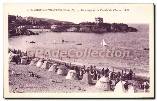 Cartes postales SAINT-QUAY-PORTRIEUX la plage pointe de l'Isnin