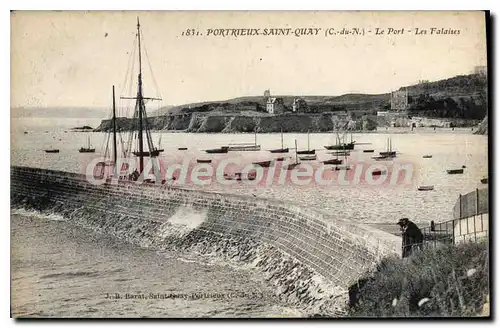 Cartes postales SAINT-QUAI-PORTRIEUX Port falaises