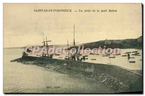 Cartes postales SAINT-QUAI-PORTRIEUX jet�e port Heleu