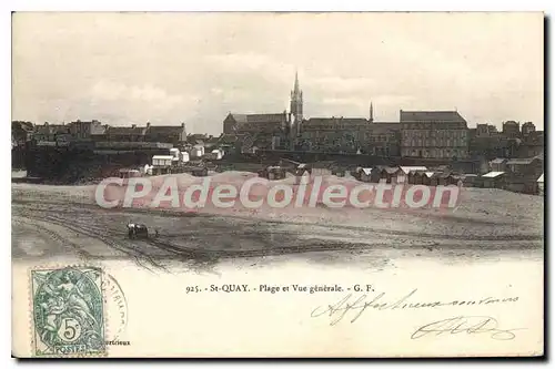 Cartes postales SAINT-QUAI-PORTRIEUX Plage vue d'ensemble