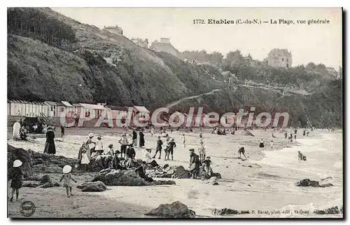 Cartes postales ETABLES plage