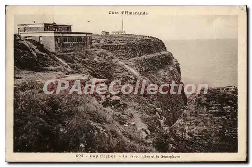 Cartes postales CAP FREHEL fauconni�re s�maphore