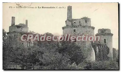Cartes postales ch�teau de LA HUNAUDAIS