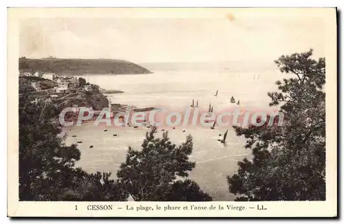 Cartes postales CESSON plage phare