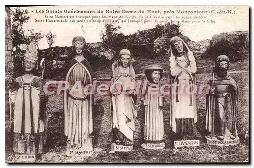 Cartes postales saints gu�risseurs pr�s MONCONTOUR