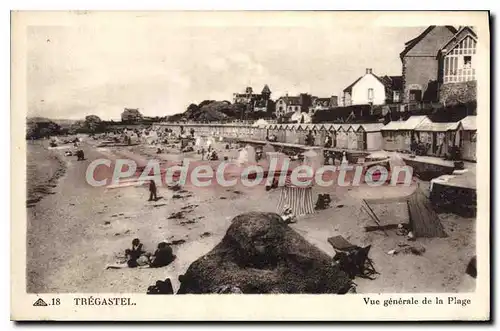 Cartes postales TREGASTEL plage