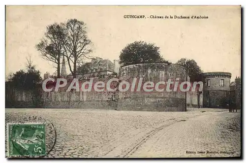 Cartes postales GUINGAMP ch�teau de la duchesse d'Amboise